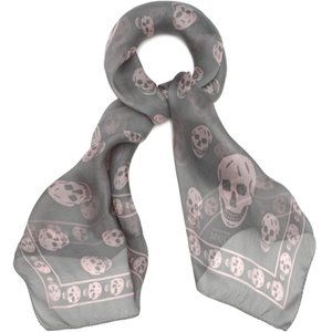 Alexander McQueen Skull Printed Scarf